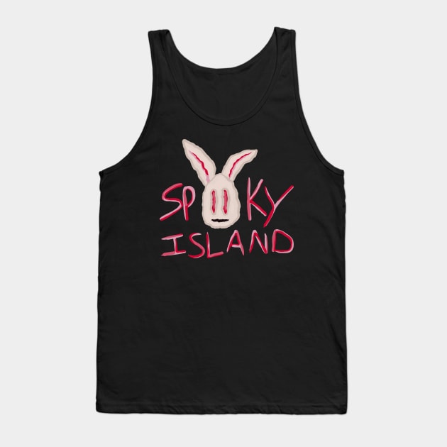 Spooky Island Tank Top by RoserinArt